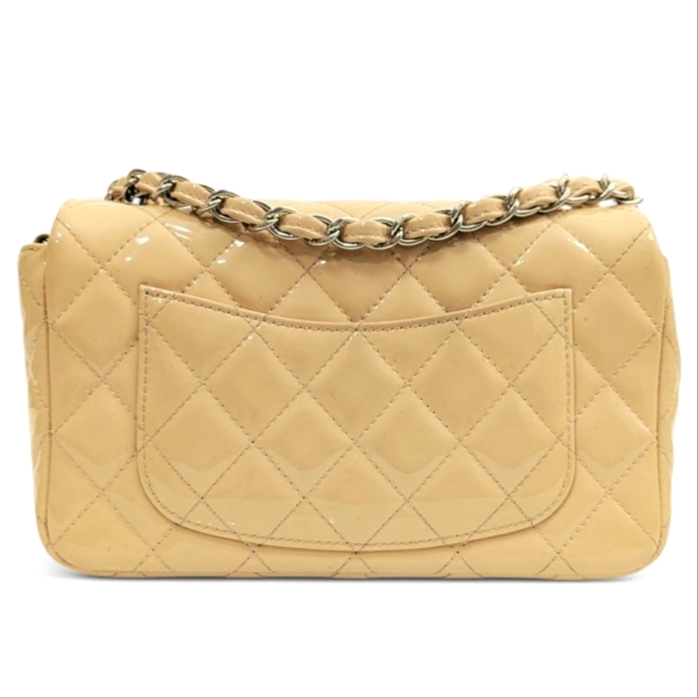 Authentic Chanel Mini Rectangular Classic Flap - image 5